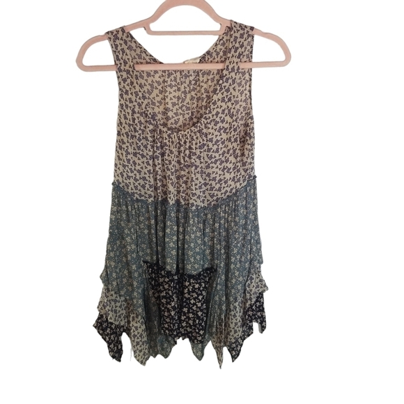 Anthropologie Tops - Anthropologie Edme & Esyllte tiered boho tank top
